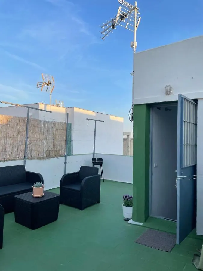 Apart Centro-Playa Terraza Barbate Apartment